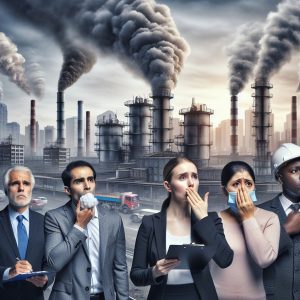 poluare industrială sănătate