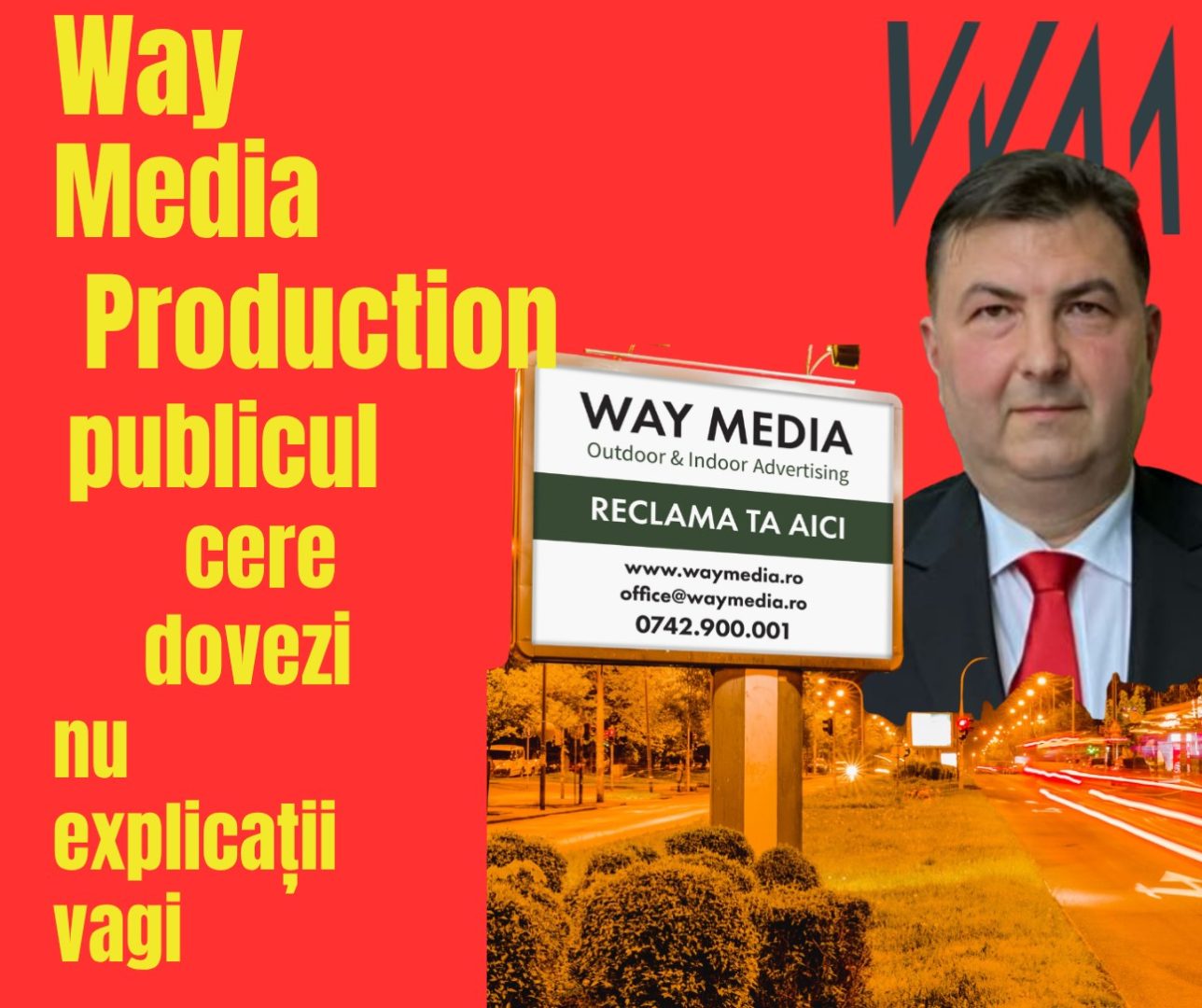 Investigație detaliată: Imperiul OOH al Way Advertise Production SRL și implicarea lui Antoanela și Radu Vasilescu